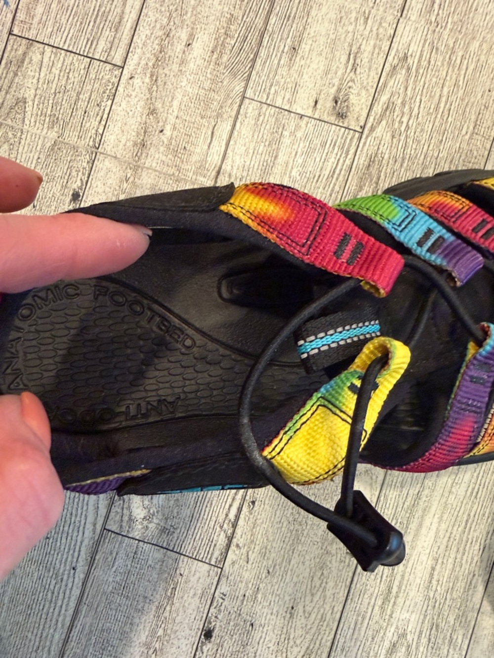 Keen Rainbow Strap Outdoor Sandals - Black Base - Picture 3 of 5